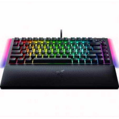 Teclado Gamer Razer BlackWidow V4 75% Phantom Green Edition – Mecánico, RGB, Diseño Translúcido
