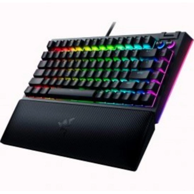 Teclado Gamer Razer BlackWidow V4 75% Phantom Green Edition – Mecánico, RGB, Diseño Translúcido