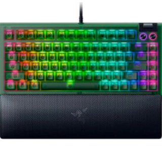 Teclado Gamer Razer BlackWidow V4 75% – Mecánico, Hot-Swappable, RGB – Negro