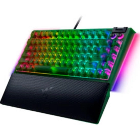 Teclado Gamer Razer BlackWidow V4 75% – Mecánico, Hot-Swappable, RGB – Negro