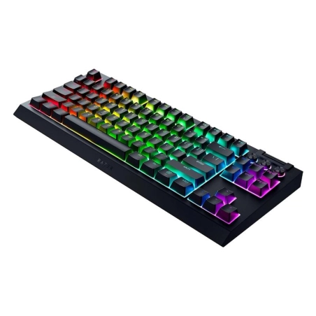 Teclado Gamer Razer BlackWidow V4 TKL HyperSpeed – Inalámbrico, Mecánico, RGB