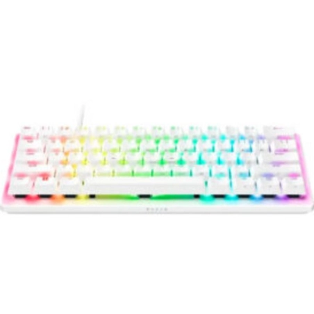 Teclado Gamer Razer Huntsman V3 Pro Mini White Edition – Analógico, Esports – Blanco