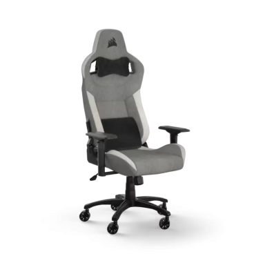 Silla Gamer Corsair T3 Rush - Gris/Blanca