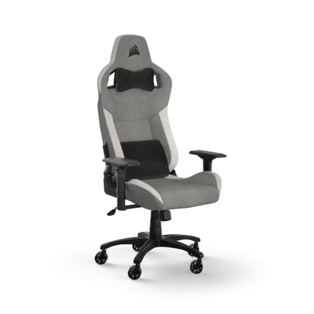 Silla Gamer Corsair T3 Rush - Gris/Blanca