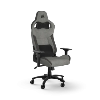 Silla Gamer Corsair T3 Rush - Gris/Carbón