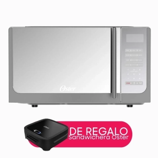 Microondas Oster 30 Litros Espejado