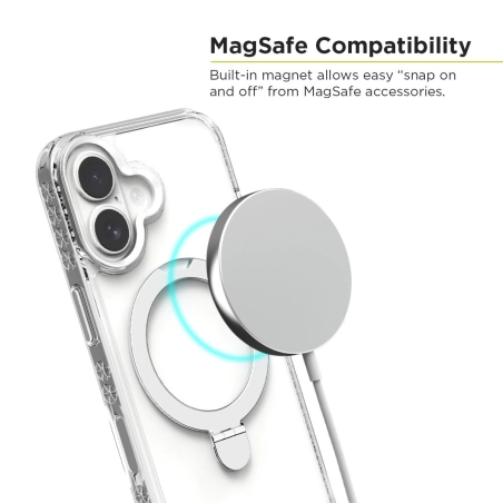 Case Iphone 17 Kik Slim Shell Plus MGF Silver