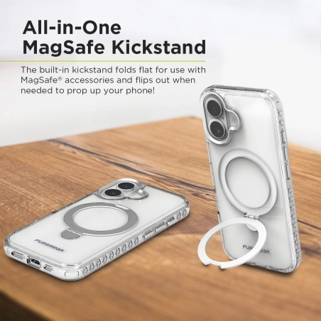 Case Iphone 17 Kik Slim Shell Plus MGF Silver