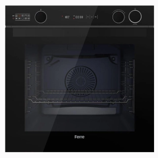 Horno Eléctrico Ferre Empotrable C/AirFryer 81 LTS Negro