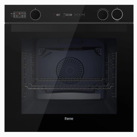 Horno Eléctrico Ferre Empotrable C/AirFryer 81 LTS Negro