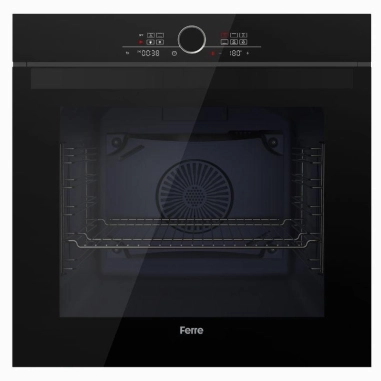 Horno Eléctrico Ferre Empotrable C/AirFryer 81 LTS Negro
