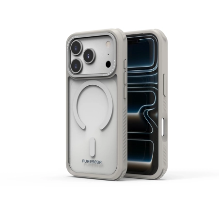 Case Iphone 17Pro Dualtek Magsafe CLR/Gray