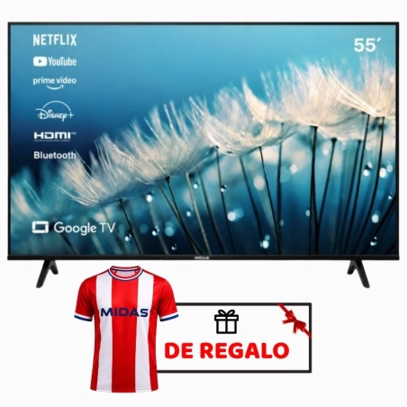 Tv MIDAS Smart 55" LED UHD 4K MD-XP55GTV