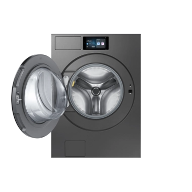 Lavarropas Samsung 25KG Ecobubble C/Frontal Black