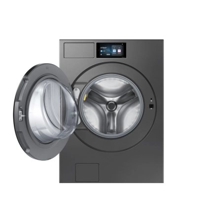 Lavarropas Samsung 25KG Ecobubble C/Frontal Black