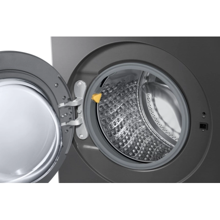 Lavarropas Samsung 25KG Ecobubble C/Frontal Black