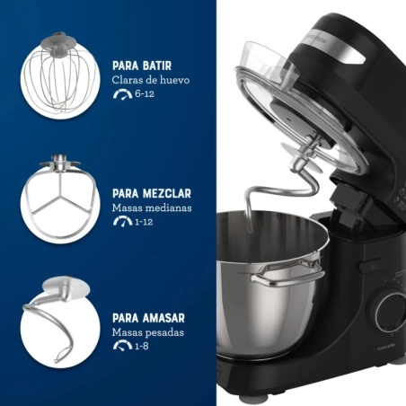 Batidora Planetaria Oster 4L 12Vel. Acero Inoxidable