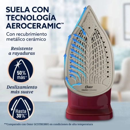 Plancha de vapor Oster AeroGlide S7200