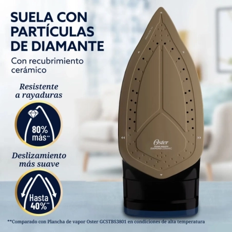 Plancha de vapor Oster Diamond Steam Max S8200 Digital