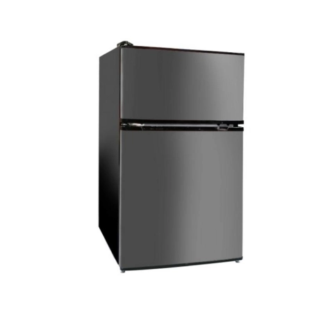 Frigobar Midea 110L Frío Húmedo 2 Puertas - Inox