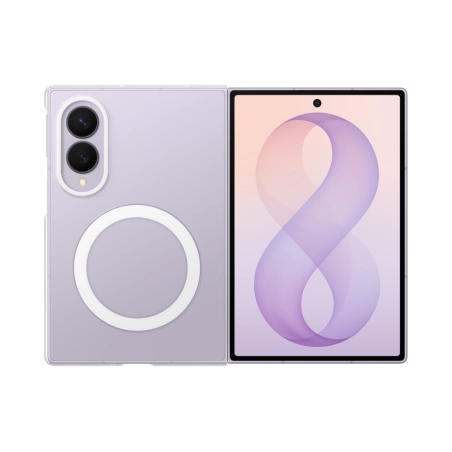 Case Samsung Galaxy Z Fold 8 Clear Magnet Transparent