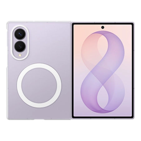 Case Samsung Galaxy Z Fold 8 Clear Magnet Transparent