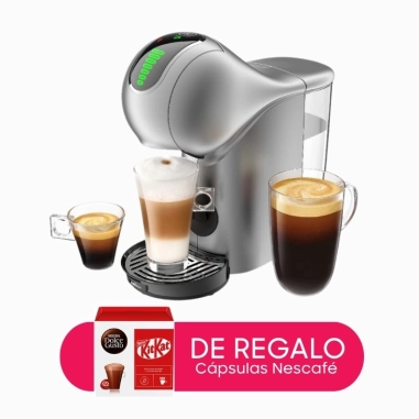 Cafetera Dolce Gusto Moulinex Genio S Touch Silver