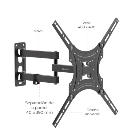 Soporte P/TV 17" A 55" Kolke