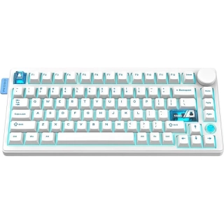 Teclado Gamer Onikuma MT706 BT Inalámbrico - White (Inglés)