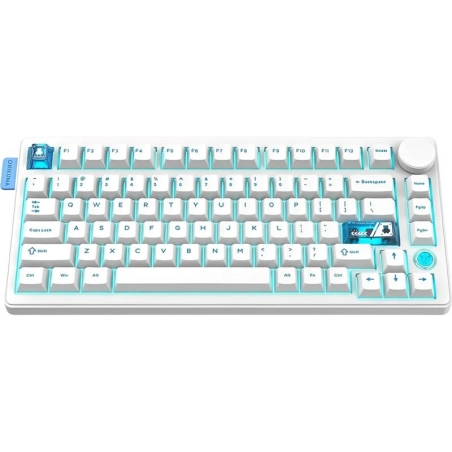 Teclado Gamer Onikuma MT706 BT Inalámbrico - White (Inglés)