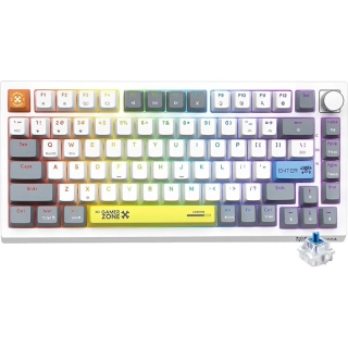Teclado Gamer Onikuma G52 RGB - White (Inglés)
