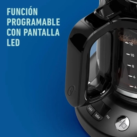 COMBO Oster Cafetera 12 tazas programable + Sandwichera Plato Hondo