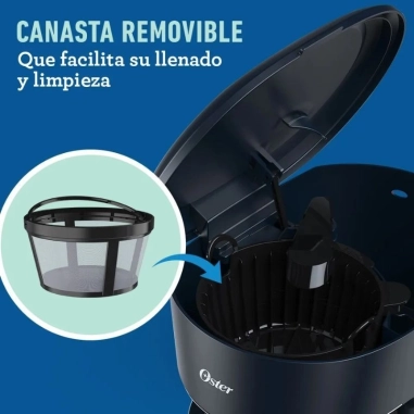 COMBO Oster Cafetera 12 tazas programable + Sandwichera Plato Hondo