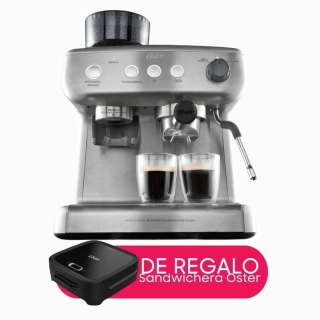 Cafetera Espresso Oster Perfect Brew 15 Bar Molino integrado