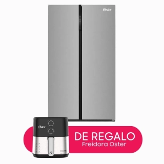 Heladera Oster Side By Side 623L Frío Seco Inverter
