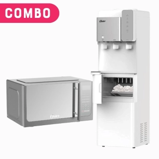 Combo Oster Bebedero Con Fabricadora De Hielo + Microondas 30L