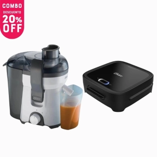 COMBO Sandwichera Plato Hondo + Extractor De Jugos Oster