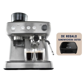 Cafetera Espresso Oster Perfect Brew 15 Bar Molino integrado