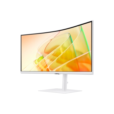 Monitor Samsung ViewFinity S6 34" WQHD – Curvo, Ultrawide, Blanco