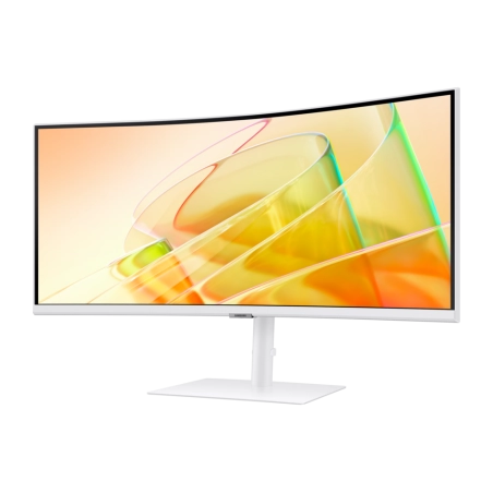 Monitor Samsung ViewFinity S6 34" WQHD – Curvo, Ultrawide, Blanco
