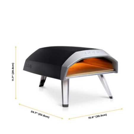 Horno OONI a gas para pizza Koda 12 negro