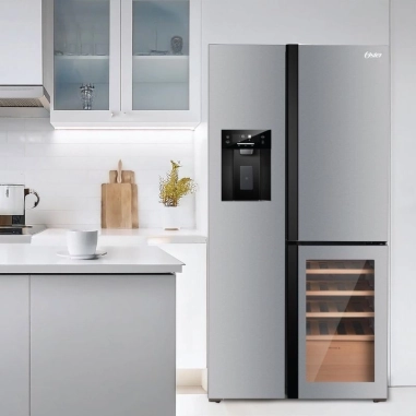 Heladera Oster Multidoor F/S 511L Con Vinera