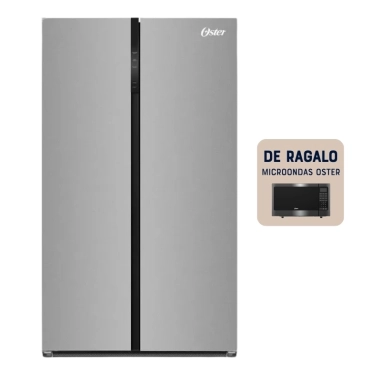 Heladera Oster Side By Side 623L Frío Seco Inverter