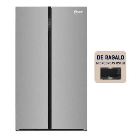 Heladera Oster Side By Side 623L Frío Seco Inverter