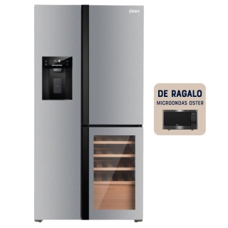 Heladera Oster Multidoor F/S 511Lts Inox