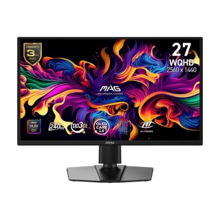 Monitor Gamer MSI MAG 272QP QD-OLED X24 26.5" WQHD – 240Hz, 0.03ms, QD-OLED, HDR