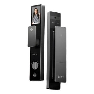 Cerradura Inteligente EZVIZ DL50FVS – Reconocimiento Facial 3D, Huella, WiFi, Bluetooth y Cámara