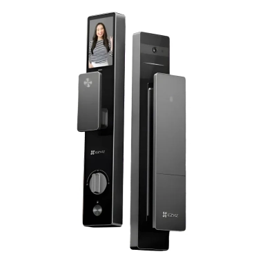 Cerradura Inteligente EZVIZ DL50FVS – Reconocimiento Facial 3D, Huella, WiFi, Bluetooth y Cámara