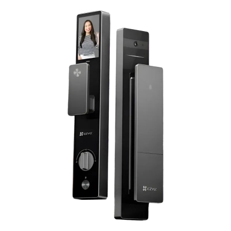 Cerradura Inteligente EZVIZ DL50FVS – Reconocimiento Facial 3D, Huella, WiFi, Bluetooth y Cámara