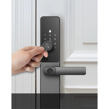 Cerradura Inteligente EZVIZ DL05 – Huella Digital, Contraseña, Tarjeta, WiFi y Bluetooth